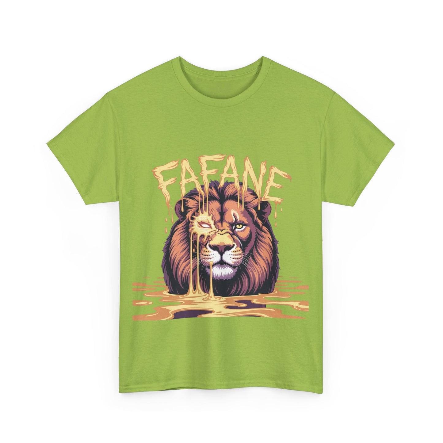 Majestic Lion Graphic Tee | Unisex Heavy Cotton Shirt, Animal Lover Gift, Unique Casual Wear, Streetwear, Graphic T-Shirt