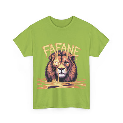 Majestic Lion Graphic Tee | Unisex Heavy Cotton Shirt, Animal Lover Gift, Unique Casual Wear, Streetwear, Graphic T-Shirt