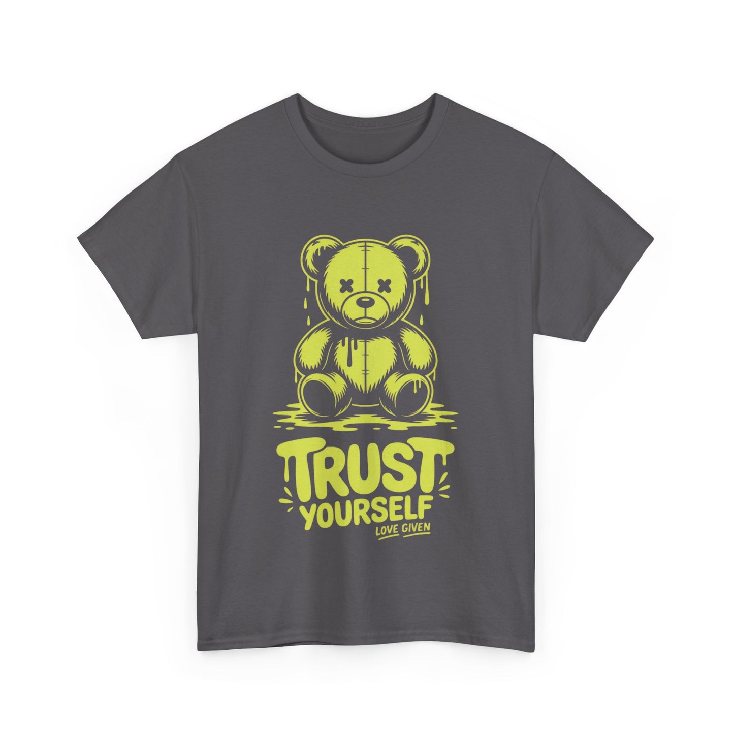 Trust Yourself Unisex Heavy Cotton Tee, Motivational Graphic T-Shirt, Casual Wear, Self-Love Gift, Inspirational Apparel
