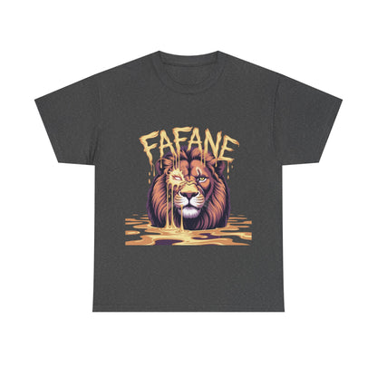 Majestic Lion Graphic Tee | Unisex Heavy Cotton Shirt, Animal Lover Gift, Unique Casual Wear, Streetwear, Graphic T-Shirt