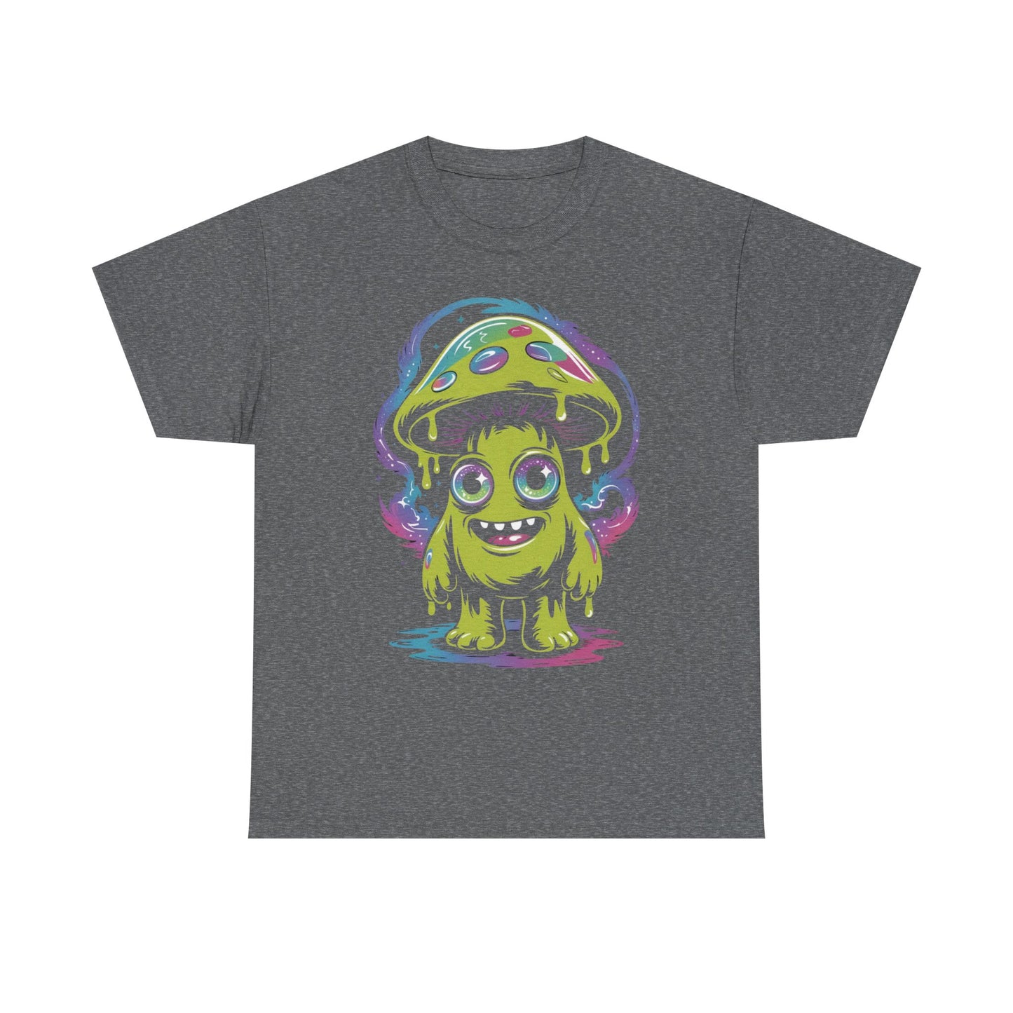 Glow-in-the-Dark Monster Tee, Quirky Graphic Shirt, Fun Gift for Kids, Halloween Costume, Streetwear Fashion