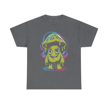 Glow-in-the-Dark Monster Tee, Quirky Graphic Shirt, Fun Gift for Kids, Halloween Costume, Streetwear Fashion