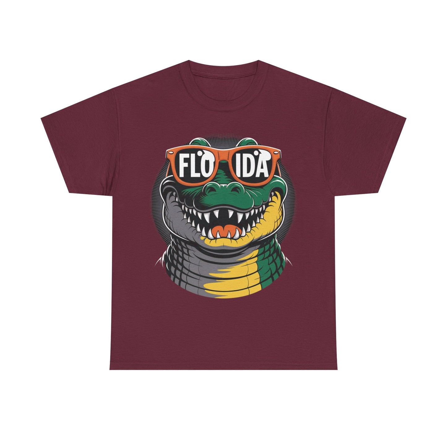 Florida Alligator Graphic Tee | Unisex Cotton Shirt, Summer Casual Wear, Gift for Florida Lovers, Beach Vibes, Fun Souvenir