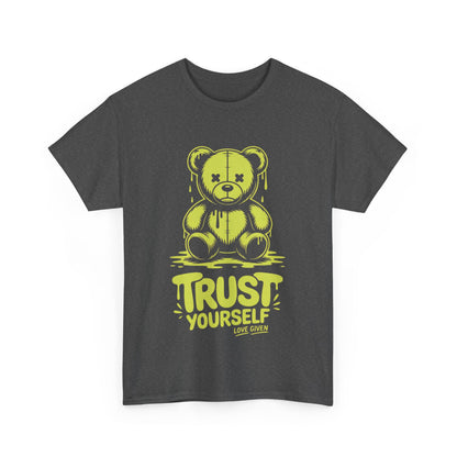 Trust Yourself Unisex Heavy Cotton Tee, Motivational Graphic T-Shirt, Casual Wear, Self-Love Gift, Inspirational Apparel