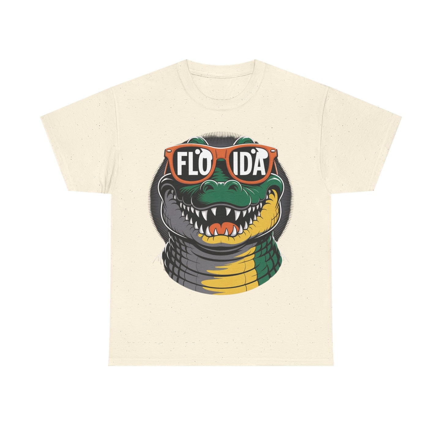 Florida Alligator Graphic Tee | Unisex Cotton Shirt, Summer Casual Wear, Gift for Florida Lovers, Beach Vibes, Fun Souvenir