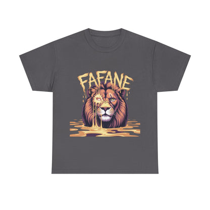 Majestic Lion Graphic Tee | Unisex Heavy Cotton Shirt, Animal Lover Gift, Unique Casual Wear, Streetwear, Graphic T-Shirt