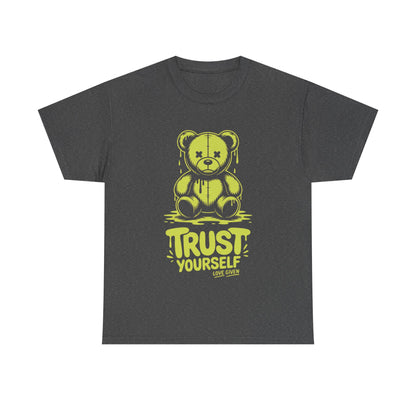 Trust Yourself Unisex Heavy Cotton Tee, Motivational Graphic T-Shirt, Casual Wear, Self-Love Gift, Inspirational Apparel