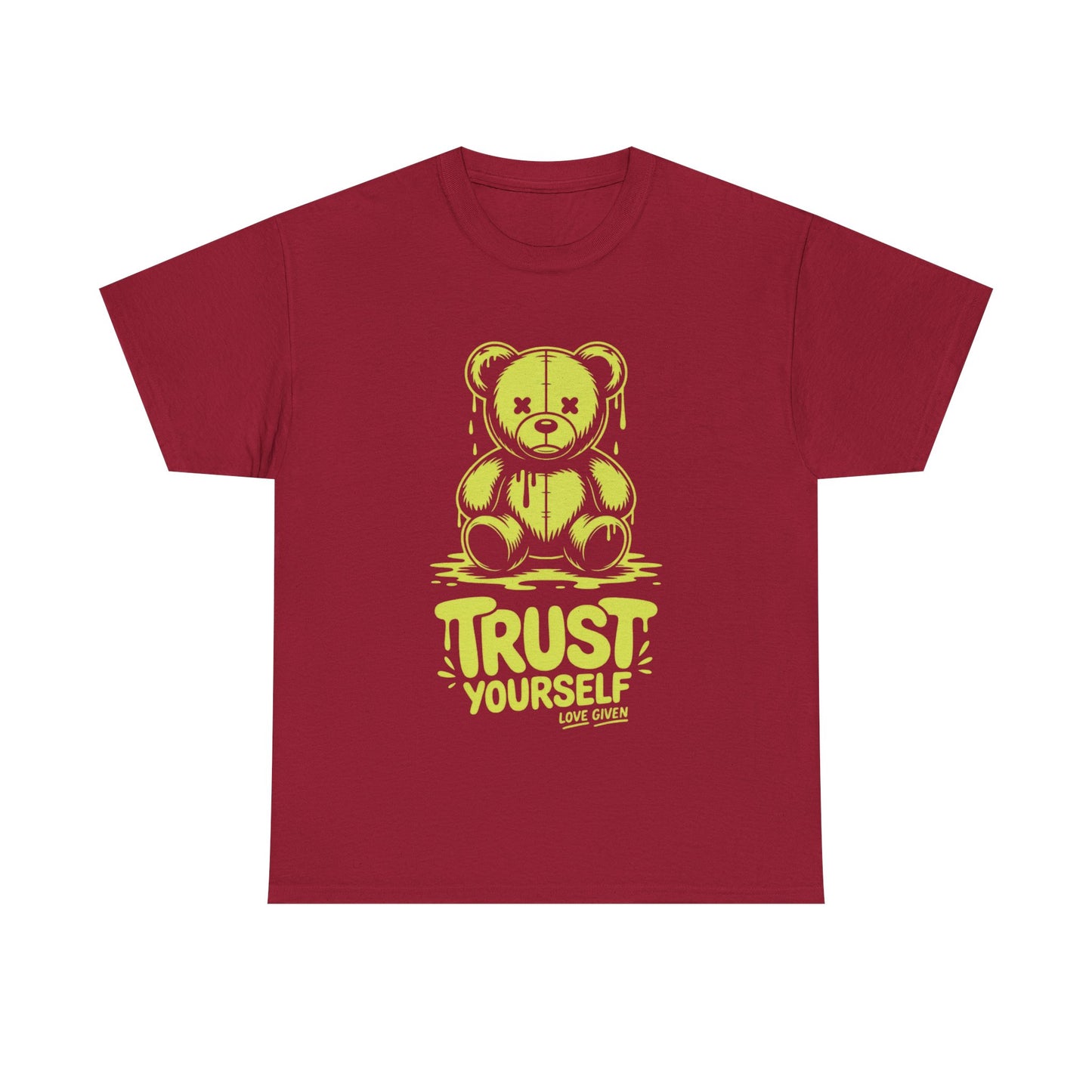Trust Yourself Unisex Heavy Cotton Tee, Motivational Graphic T-Shirt, Casual Wear, Self-Love Gift, Inspirational Apparel