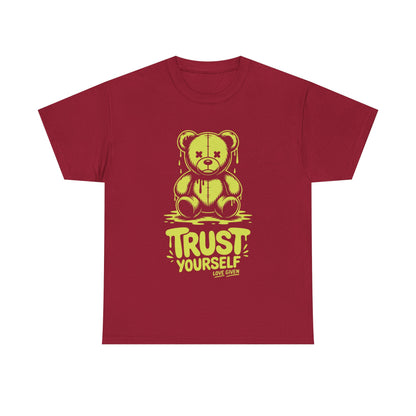 Trust Yourself Unisex Heavy Cotton Tee, Motivational Graphic T-Shirt, Casual Wear, Self-Love Gift, Inspirational Apparel
