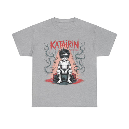 Katairin Heavy Cotton Tee | Unisex Graphic T-Shirt, Gothic Style Apparel, Alternative Fashion, Casual Wear, Unique Gift Idea