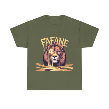 Majestic Lion Graphic Tee | Unisex Heavy Cotton Shirt, Animal Lover Gift, Unique Casual Wear, Streetwear, Graphic T-Shirt